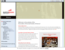 Tablet Screenshot of guides-in-vienna.at